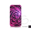 Rose Pink Swarovski Crystal Bling iPhone Cases 