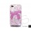 Ribbon Swarovski Crystal Bling iPhone Cases - Pink