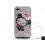 Cute Girl Swarovski Crystal Bling iPhone Cases 