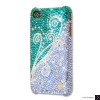 Dancing Green Swarovski Crystal Bling iPhone Cases 